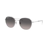 Ray - Ban Unisex Ray - Ban RB3809 003/M3 Lunettes de soleil Métal Argent Gris Pantos Polarisé Ombré