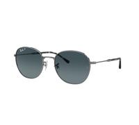 Ray - Ban Unisex Ray - Ban RB3809 004/S3 Lunettes de soleil Métal Gris Bleu Pantos Polarisé Ombré