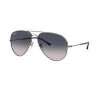 Ray - Ban Unisex Ray - Ban RB3825 OLD AVIATOR 004/78 Lunettes de soleil Métal Gris Bleu Pilote Polarisé Ombré