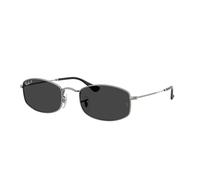 Ray - Ban Unisex Ray - Ban RB3832 004/48 Lunettes de soleil Métal Gris Gris Géométrique Polarisé