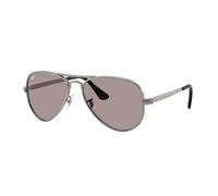 Ray-Ban Lunettes de soleil Aviator Max T58 Gunmetal Violet
