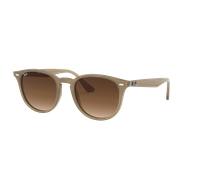 Ray - Ban Unisex Ray - Ban RB4259F 616613 Lunettes de soleil Acétate Beige Marron Pantos Normale Ombré