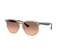 Ray - Ban Unisex Ray - Ban RB4306 678846 Lunettes de soleil Acétate Beige Rose Géométrique Normale Ombré