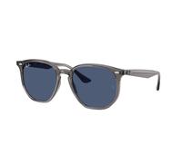 Ray - Ban Unisex Ray - Ban RB4306 687380 Lunettes de soleil Acétate Gris Bleu Géométrique Normale