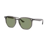 Ray - Ban Unisex Ray - Ban RB4306 687382 Lunettes de soleil Acétate Gris Vert Géométrique Normale