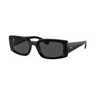 Ray - Ban Unisex Ray - Ban RB4395 KILIANE 667787 Lunettes de soleil Acétate Noir Gris Pillow Normale
