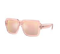 Ray - Ban Unisex Ray - Ban RB4408 MAGELLAN 67286X Lunettes de soleil Injecté Rose Rose Carré Normale Miroir