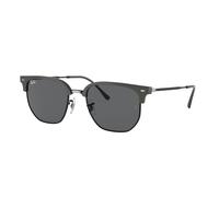 Ray - Ban Unisex Ray - Ban RB4416 NEW CLUBMASTER 6653B1 Lunettes de soleil Acétate Gris Gris Géométrique Normale