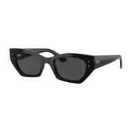 Ray - Ban Unisex Ray - Ban RB4430 ZENA 667787 Lunettes de soleil Injecté Noir Gris Géométrique Normale