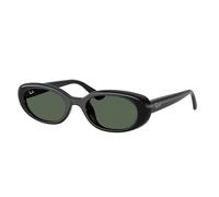 Ray - Ban Unisex Ray - Ban RB4441D 667771 Lunettes de soleil Injecté Noir Vert Pillow Normale