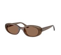 Ray - Ban Unisex Ray - Ban RB4441D 677973 Lunettes de soleil Injecté Marron Gris Pillow Normale
