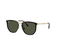 Ray - Ban Unisex Ray - Ban RB4451 630631 Lunettes de soleil Nylon Noir Vert Géométrique Normale