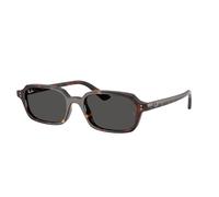 Ray - Ban Unisex Ray - Ban RB4455 ZURI 135987 Lunettes de soleil Injecté Tortue Gris Pillow Normale