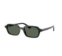 Ray - Ban Unisex Ray - Ban RB4455 ZURI 667771 Lunettes de soleil Injecté Noir Vert Pillow Normale