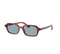 Ray - Ban Unisex Ray - Ban RB4455 ZURI 680980 Lunettes de soleil Injecté Marron Bleu Pillow Normale