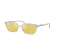 Ray - Ban Unisex Ray - Ban RB4456 ZAYA 68086D Lunettes de soleil Injecté Blanc Jaune Pillow Normale