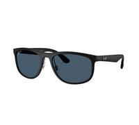 Ray - Ban Unisex Ray - Ban RB4468 601S1C Lunettes de soleil Coup d'oeil Noir Carré Polarisé
