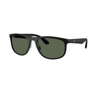 Ray - Ban Unisex Ray - Ban RB4468 601S71 Lunettes de soleil Coup d'oeil Noir Vert Carré Normale