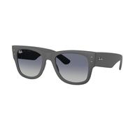 Ray - Ban Unisex Ray - Ban RB4840S 60174L Lunettes de soleil Jeter un coup d'œil Gris Carré Normale Ombré