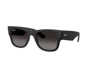 Ray - Ban Unisex Ray - Ban RB4840S 601ST3 Lunettes de soleil Jeter un coup d'œil Noir Gris Carré Polarisé