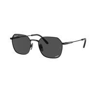 Ray - Ban Unisex Ray - Ban RB8094 JIM TITANIUM 9267K8 Lunettes de soleil Titane Noir Gris Géométrique Polarisé
