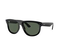 Ray - Ban Unisex Ray - Ban RBR0501S BOYFRIEND REVERSE 6677VR Lunettes de soleil Injecté Noir G15 Carré Normale