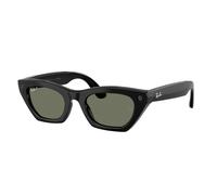 Ray - Ban Unisex Ray - Ban RW4015 Ray-Ban Meta (Gen 3) Zena 601/9A Lunettes intelligentes Injecté Noir Vert Cat Eye Polarisé