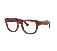 Ray - Ban Unisex Ray - Ban RX0298V MEGA HAWKEYE 2144 Montures optiques Acétate Marron Transparent Carré Normale