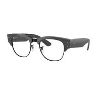 Ray - Ban Unisex Ray - Ban RX0316V MEGA CLUBMASTER 8232 Montures optiques Acétate Gris Transparent Carré Normale