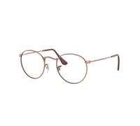 Ray - Ban Unisex RX3447V ROUND METAL 3094 Montures optiques Métal Or Transparent Ronde Normale