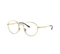 Ray - Ban Unisex Ray - Ban RX3681V 2500 Montures optiques Métal Or Transparent Pantos Normale