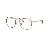 Ray - Ban Unisex Ray - Ban RX3694V JIM 3177 Montures optiques Métal Tortue Transparent Géométrique Normale