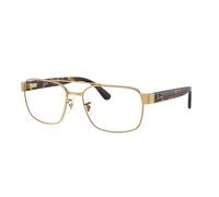 Ray - Ban Unisex Ray - Ban RX3751V 2500 Montures optiques Métal Or Transparent Carré Normale