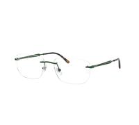 Ray - Ban Unisex Ray - Ban RX3768V 3204 Montures optiques Métal Vert Transparent Géométrique Normale