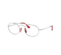 Ray - Ban Unisex Ray - Ban RX3775VM F007 Montures optiques Métal Argent Transparent Ronde Normale