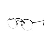 Ray - Ban Unisex Ray - Ban RX3947V ROUND GAZE 2509 Montures optiques Métal Noir Transparent Ronde Normale