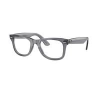 Ray - Ban Unisex Ray - Ban RX4340V WAYFARER EASE 8225 Montures optiques Acétate Gris Transparent Carré Normale
