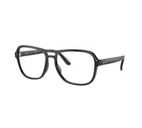 Ray - Ban Unisex Ray - Ban RX4356V STATESIDE 2000 Montures optiques Nylon Noir Transparent Carré Normale