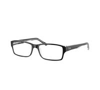 Ray - Ban Unisex Ray - Ban RX5169 2034 Montures optiques Acétate Noir Transparent Carré Normale