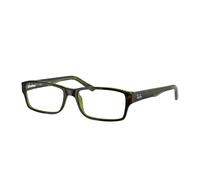 Ray - Ban Unisex Ray - Ban RX5169 2383 Montures optiques Acétate Marron Transparent Carré Normale