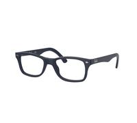 Ray - Ban Unisex Ray - Ban RX5228 5583 Montures optiques Acétate Bleu Transparent Carré Normale