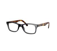 Ray - Ban Unisex Ray - Ban RX5228 5629 Montures optiques Acétate Gris Transparent Carré Normale