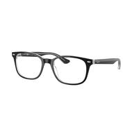 Ray - Ban Unisex Ray - Ban RX5375 2034 Montures optiques Acétate Noir Transparent Carré Normale