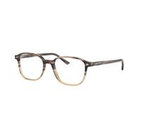 Ray - Ban Unisex Ray - Ban RX5393 LEONARD 8107 Montures optiques Acétate Havane Carré