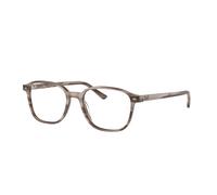 Ray - Ban Unisex Ray - Ban RX5393 LEONARD 8360 Montures optiques Acétate Gris Transparent Carré Normale