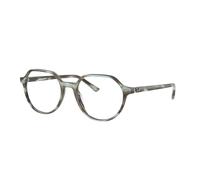 Ray - Ban Unisex Ray - Ban RX5395 THALIA 8356 Montures optiques Acétate Vert Transparent Ronde Normale