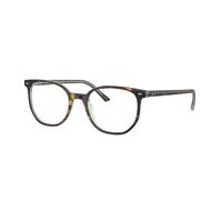 Ray - Ban Unisex Ray - Ban RX5397 ELLIOT 8249 Montures optiques Acétate Marron Géométrique Normale