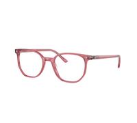 Ray - Ban Unisex Ray - Ban RX5397 ELLIOT 8440 Montures optiques Acétate Rose Transparent Géométrique Normale