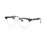 Ray - Ban Unisex Ray - Ban RX5398 HAWKEYE 2034 Montures optiques Acétate Noir Transparent Carré Normale