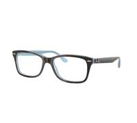 Ray - Ban Unisex Ray - Ban RX5428 5883 Montures optiques Acétate Marron Transparent Carré Normale